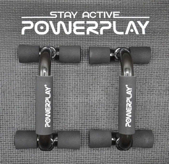 Упоры для отжиманий PowerPlay 4316 Push Up Bars пластиковые (Скошенные)