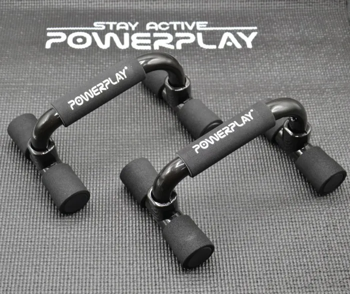 Упоры для отжиманий PowerPlay 4316 Push Up Bars пластиковые (Скошенные)