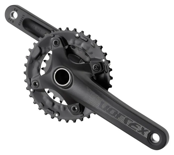 Комплект шатунов PROWHEEL VORTEX-501-TT, (11S/10S/9S), 170mm, 36/26T black