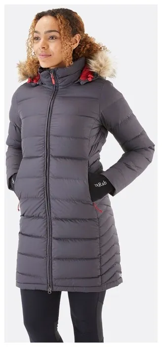 Парка жіноча Rab Deep Cover Parka Wmns, Graphene, 10