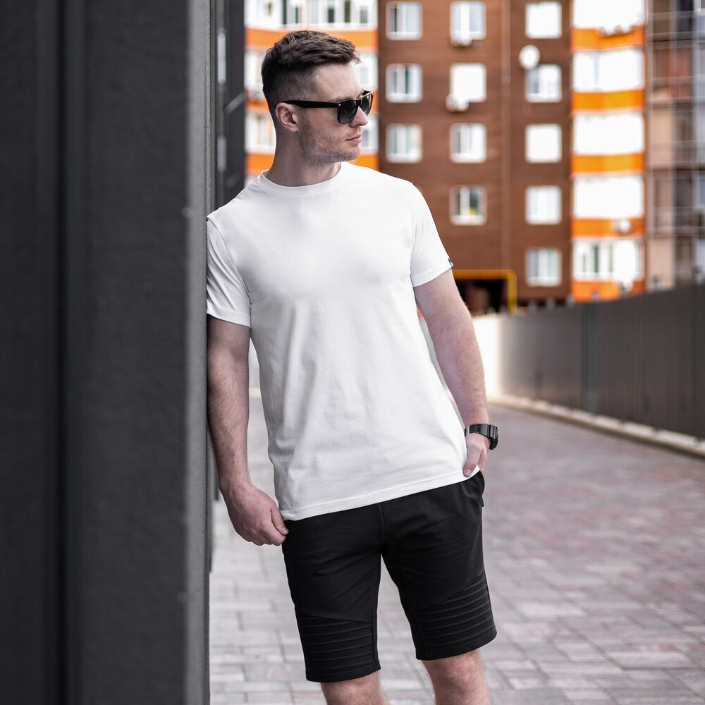 Мужская футболка белая Pobedov Peremoga