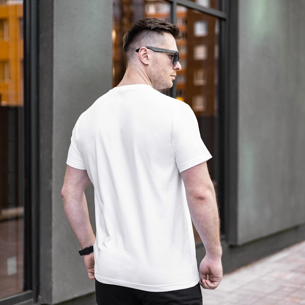 Мужская футболка белая Pobedov Peremoga