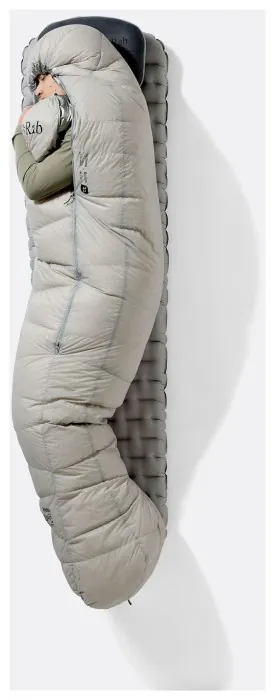 Спальный мешок Rab Mythic Ultra (-12°C), Left Zip, Regular, Dark Pewter