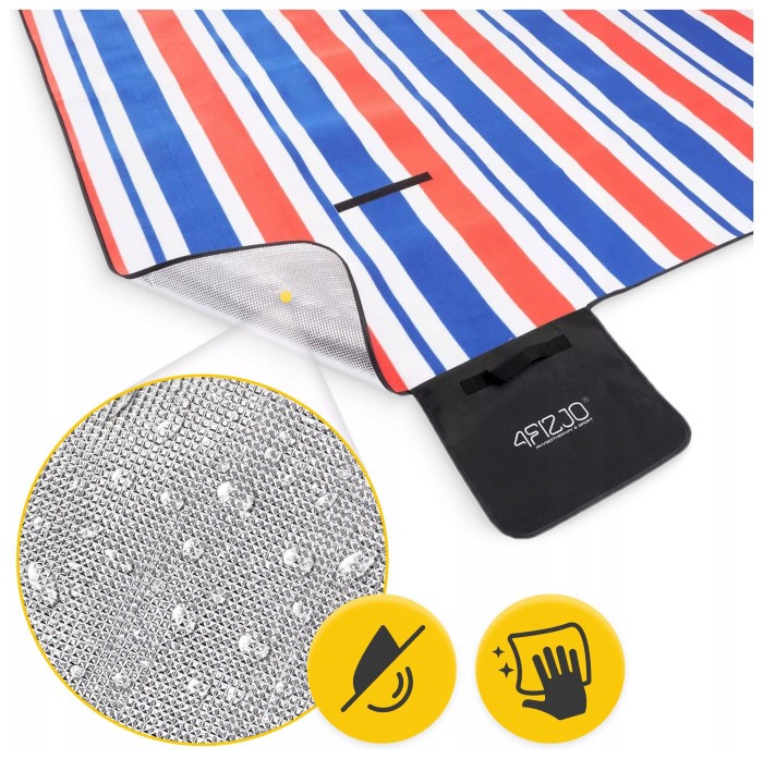 Коврик для пикника и кемпинга 4FIZJO 200 x 200 см складной (P-5907739317186)