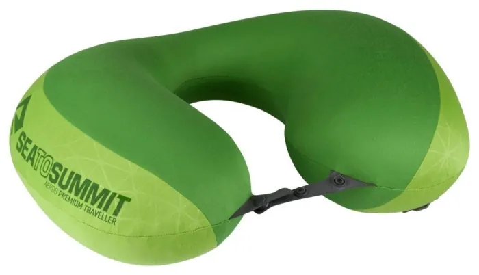 Подушка надувная Sea to Summit Aeros Premium Pillow Traveller, 11х39х29см, Lime