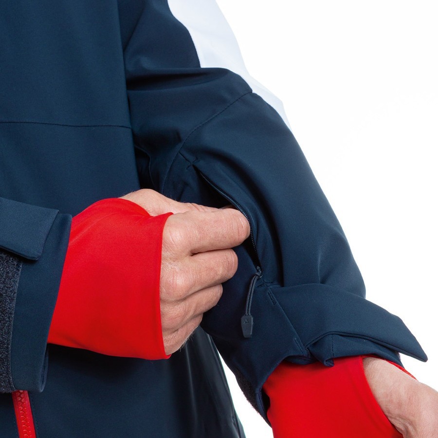 Куртка утепленная мужская Schoeffel SKI JACKET LENZERHORN M 54 Navy blazer 8820 (10-22971)