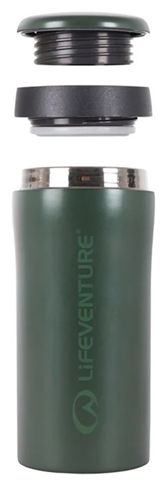 Кружка Lifeventure Thermal Mug металлик зеленый