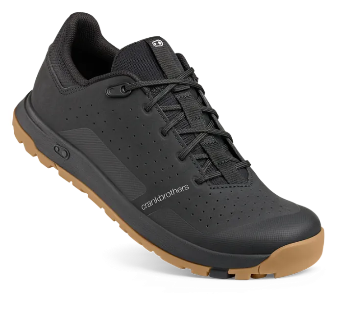Велообувь CrankBrothers SHOES STAMP TRAIL LACE BLACK/BLACK - GUM OUTSOLE 10.5