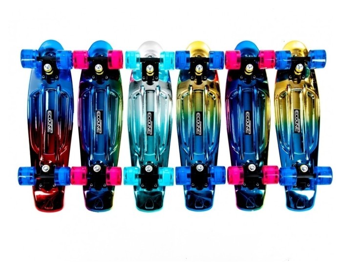 Пенниборд Amigo Sport Neo Flach, blue-gold