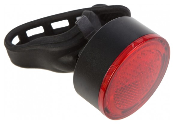 Фонарь габаритный задний (круглый ободок) BC-TL5541A LED, USB (красный)