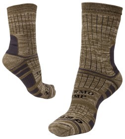 Носки демисезонные Tramp из конопли UTRUS-006-melange, 43/46