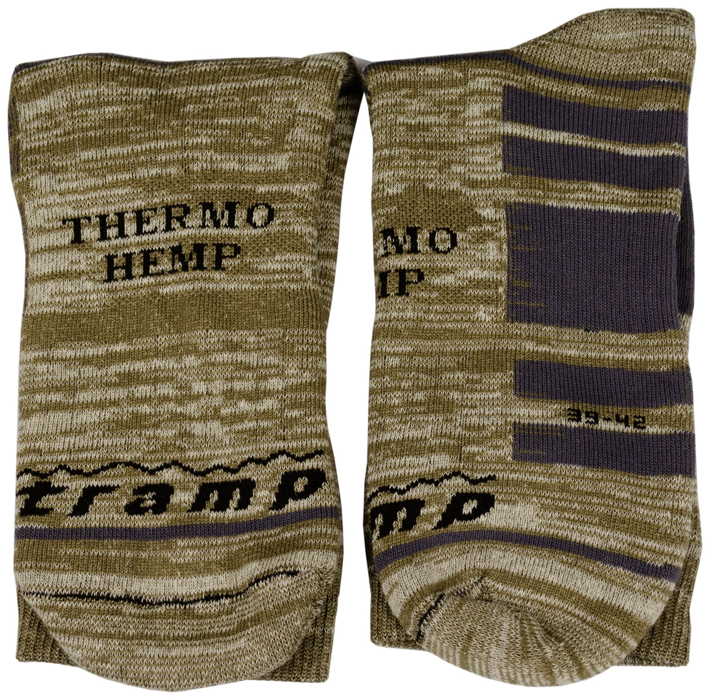 Шкарпетки демісезонні Tramp з конопель UTRUS-006-melange, 43/46, укр, укр