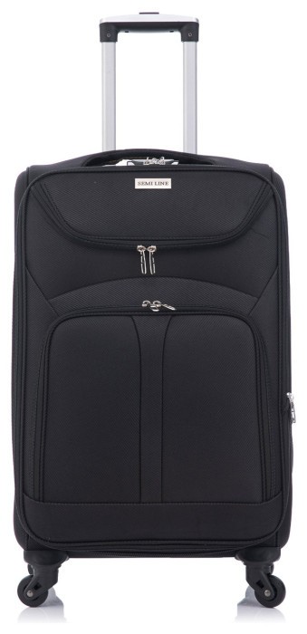 Валіза Semi Line 24" (M) Black (T5961-2)