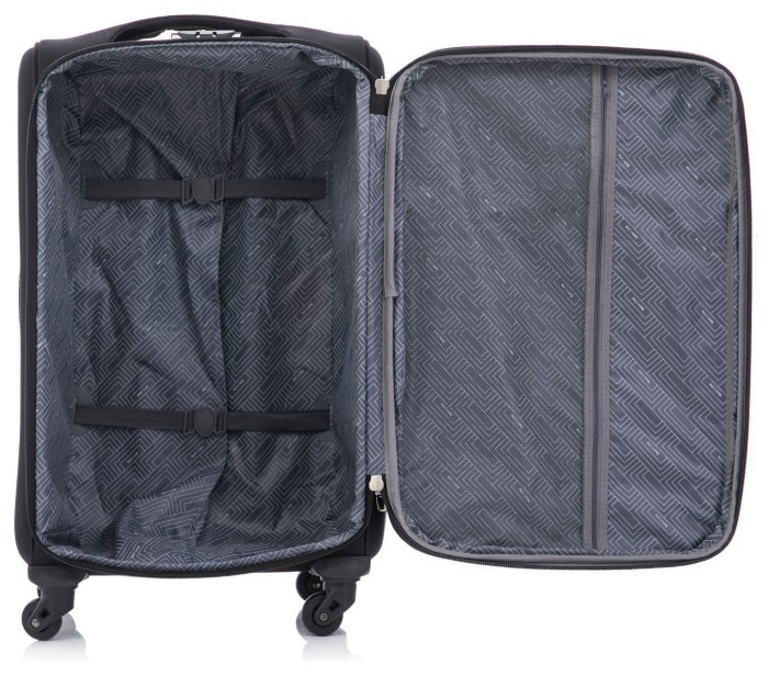 Валіза Semi Line 24" (M) Black (T5961-2)