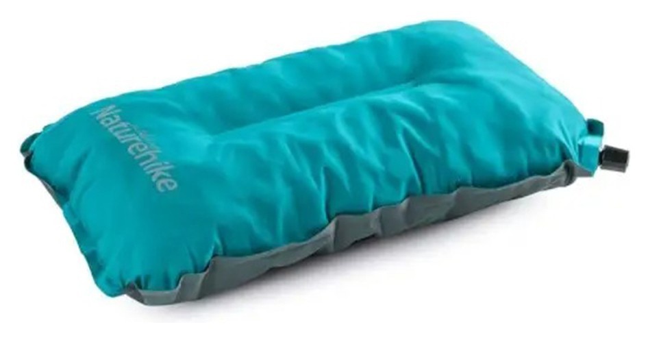 Подушка самонадувна Naturehike Sponge automatic NH17A001-L, світло блакитна, укр, укр