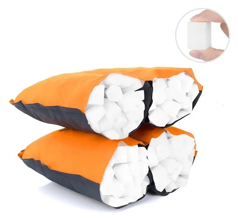 Подушка самонадувна Naturehike Sponge automatic NH17A001-L, світло блакитна