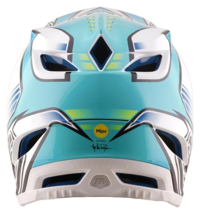 Вело шолом TLD D4 COMPOSITE HELMET; CREST [REAL TEAL] M