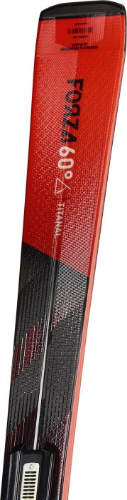 Лижі гірські ROSSIGNOL ( RAOPS01 ) FORZA 60' TI K + кріплення ( FCLCN03 ) NX12 2026