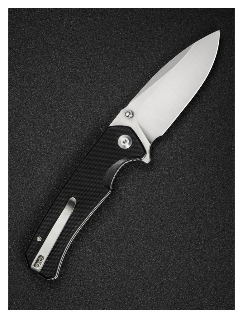 Ніж складаний туристичний Sencut Skarnax, (9.6 см) 9Cr18MoV / G10 чорний, укр, укр