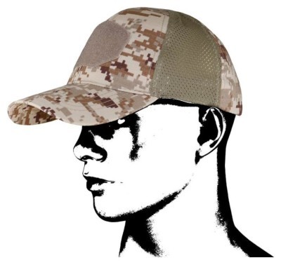 Кепка Camo Baseball Mesh Cap