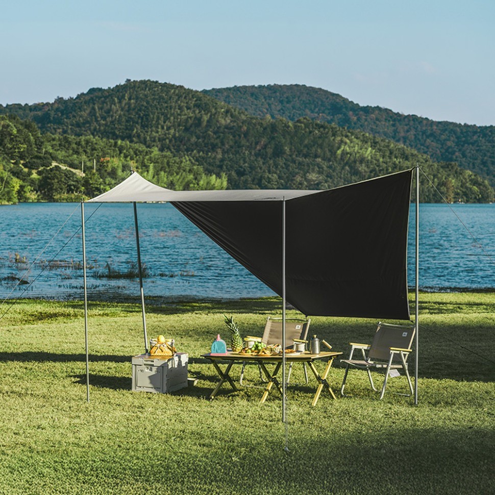 Намет тримісний автоматичний із тентом Naturehike Ango CNK2550WS010, S, сірий, укр, укр