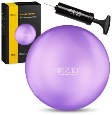 Мяч для пилатеса, йоги, реабилитации 4FIZJO 22 см Violet (P-5905973404860)