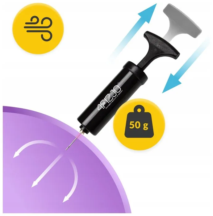 Мяч для пилатеса, йоги, реабилитации 4FIZJO 22 см Violet (P-5905973404860)
