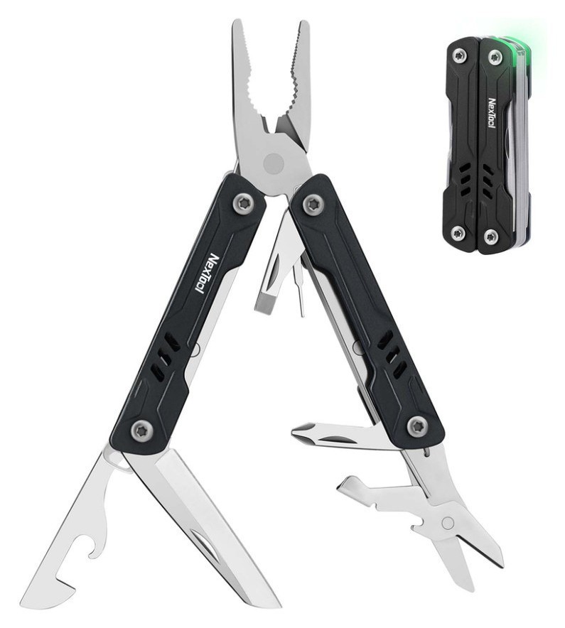 Мультитул NexTool Mini Sailor Pliers S11 чорний, укр, укр