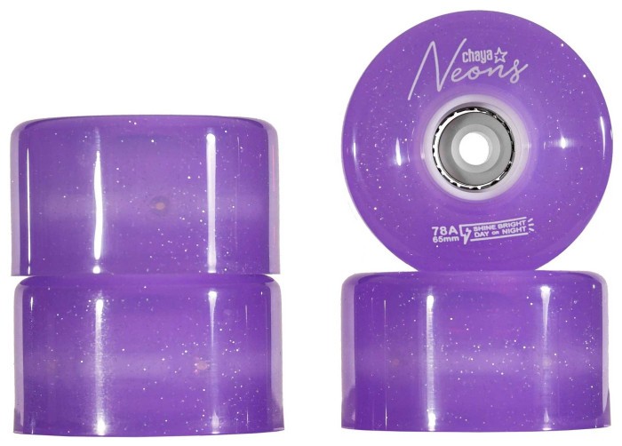 Колеса CHAYA (810758) Neon LED Purple 2023