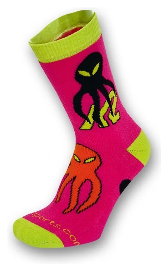 Носки для туризму K2 Skate Junior L Pink (08565) (L lime, pink)