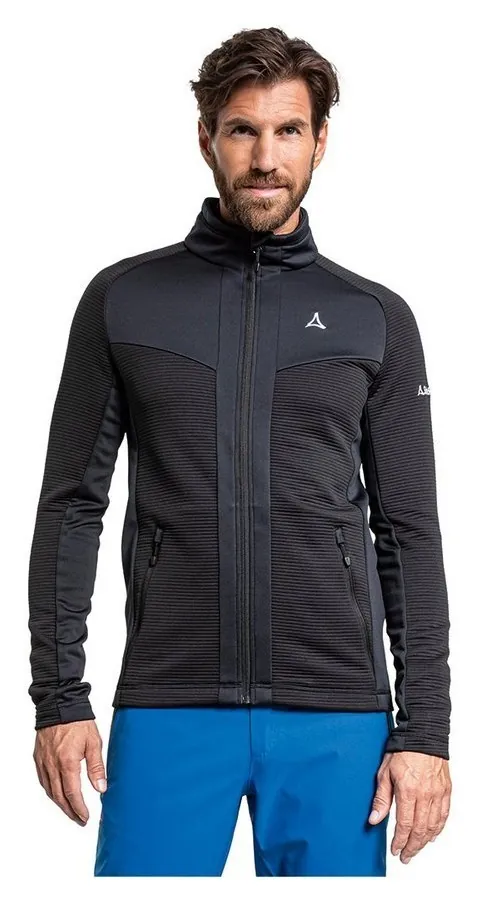 Кофта флісова чоловіча Schoeffel FLEECE JACKET FILZMOOS M 48 Black 9990 (10-22988-WRH) (54 black)