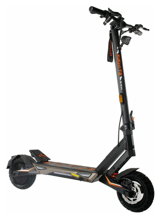 Електросамокат KUGOO KIRIN T3 (800 Вт; 15,6 А*год; 48 В), колеса 10", чорний, укр, укр