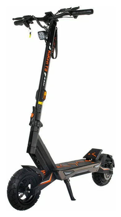 Електросамокат KUGOO KIRIN T3 (800 Вт; 15,6 А*год; 48 В), колеса 10", чорний