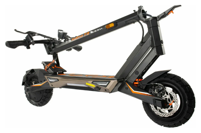 Електросамокат KUGOO KIRIN T3 (800 Вт; 15,6 А*год; 48 В), колеса 10", чорний
