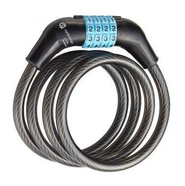 Замок для велосипеда тросовый Cycledesign ROLLER Blue (LK0021)