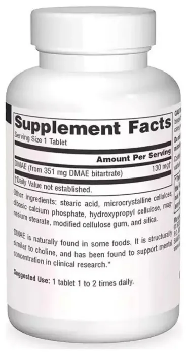 DMAE 351mg - 50 tabs