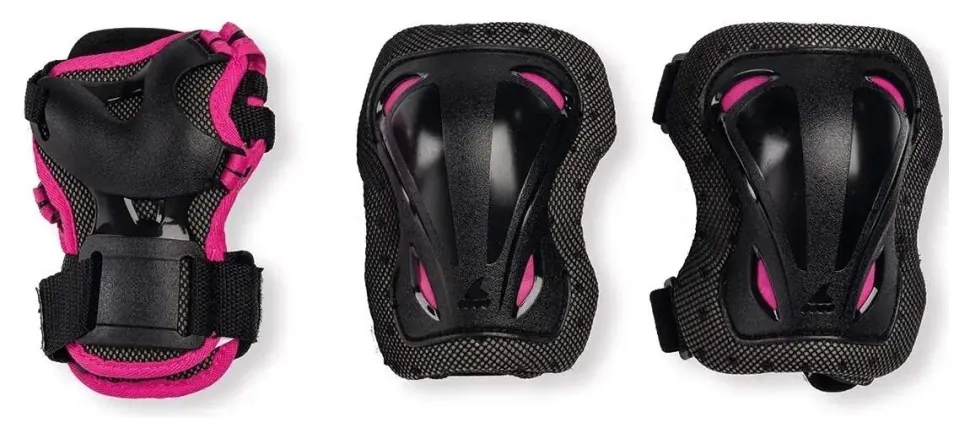 Захист набір Rollerblade Skate Gear Jr black-pink (XS)