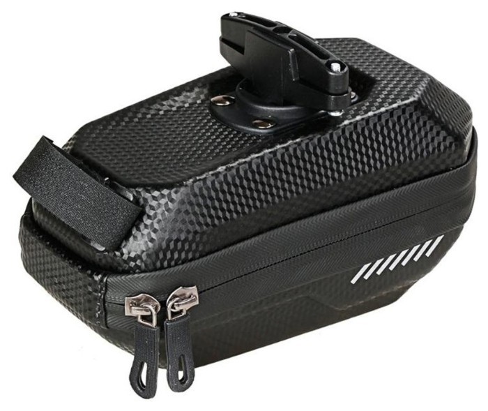 Велосумка кейс під сідло 20*10*9 см BEcool BC-BG167 чорний AM (брендоване пакування), укр, укр