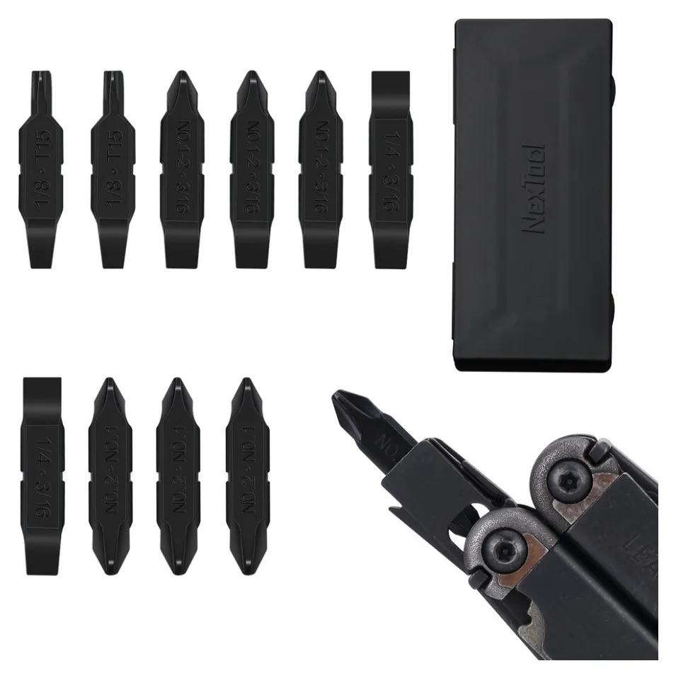 Набір біт для мультитулів NexTool Flagship Captain та Pocket tool (FNR_NE20359)