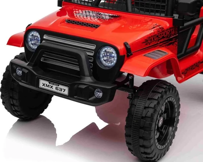 Дитячий акумуляторний позашляховик Ramiz OFF ROAD Червоний