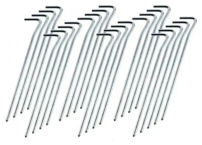 Колечки алюминиевые для палаток Turbat Stakes (25 шт.)