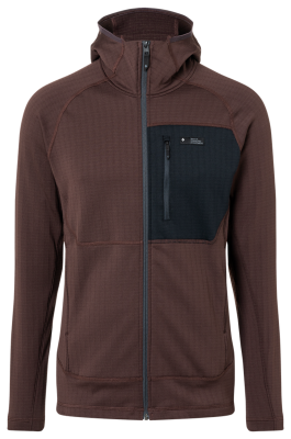 Мужская флисовая кофта с рукавом реглан Black Diamond Factor Hoody, S - Port/Black