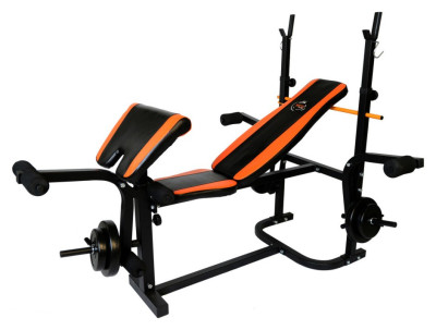 Лава Для Жима універсальна 0020, Регульовані стійки, лава Скотта