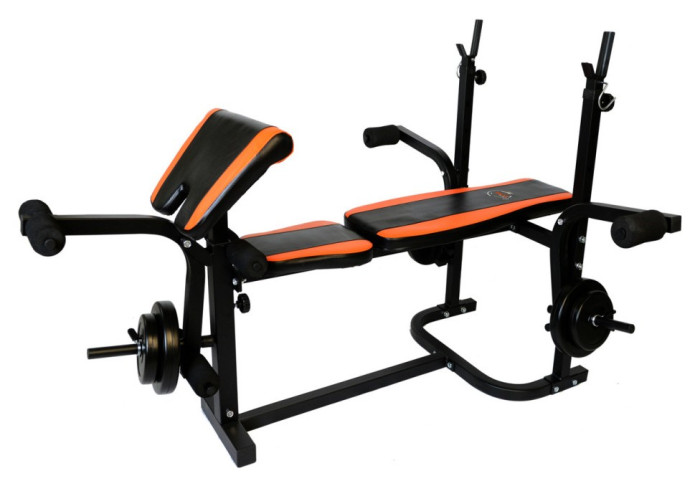 Лава Для Жима універсальна 0020, Регульовані стійки, лава Скотта