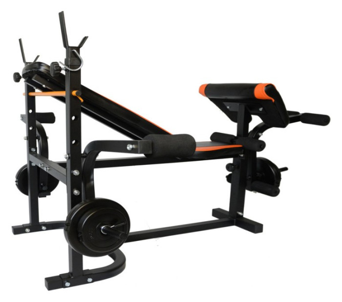 Лава Для Жима універсальна 0020, Регульовані стійки, лава Скотта