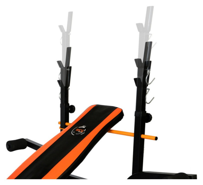 Лава Для Жима універсальна 0020, Регульовані стійки, лава Скотта