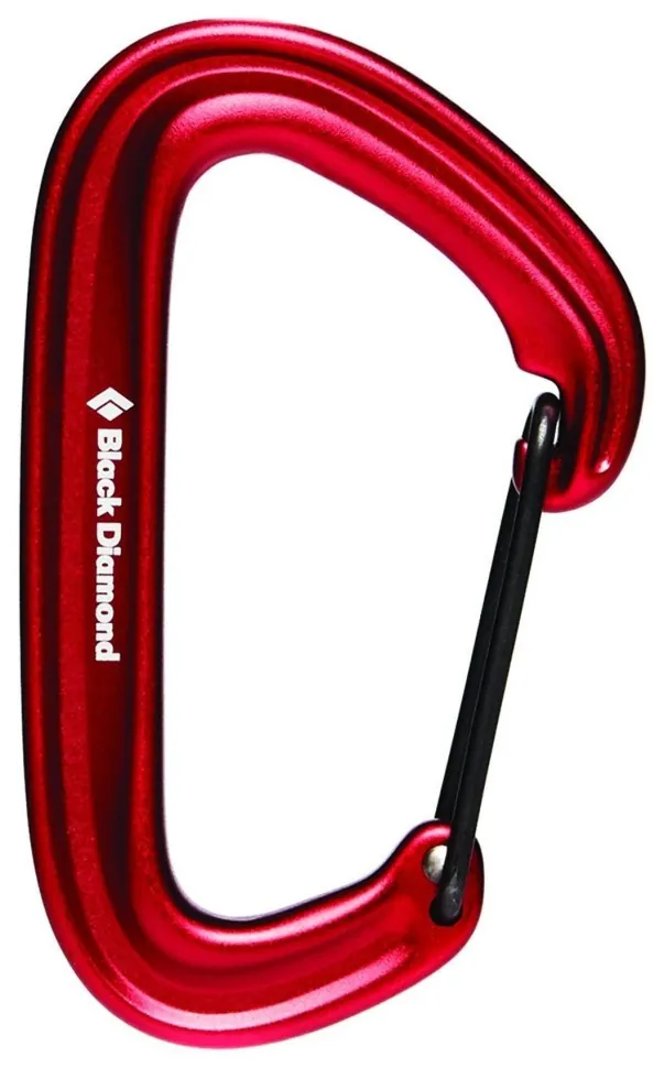 Карабін Black Diamond LiteWire, Red (SHM_BD 210234.6009)
