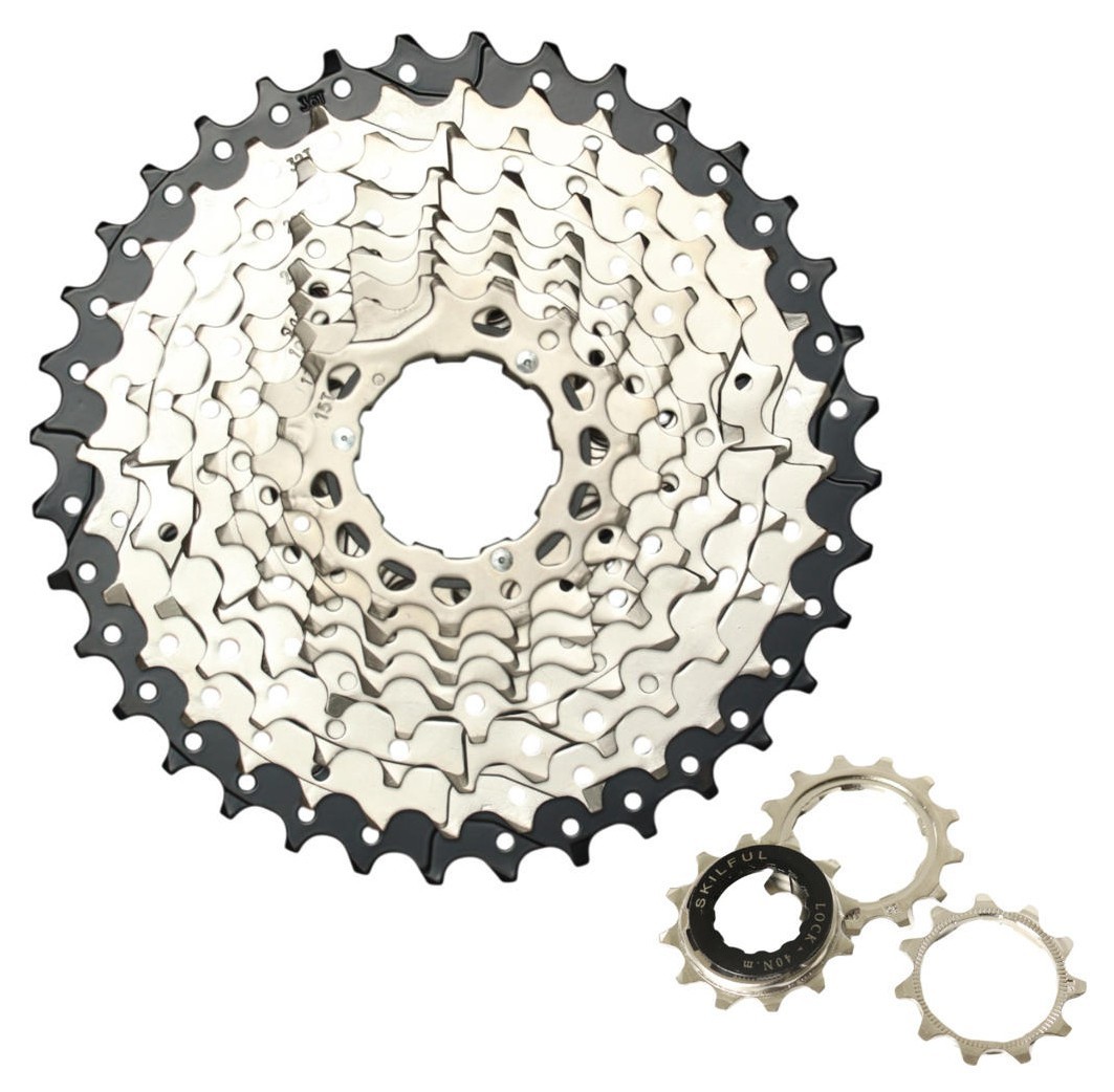 Кассета 11 SkilFul CS-M670 11-36Т серебристый никелированная