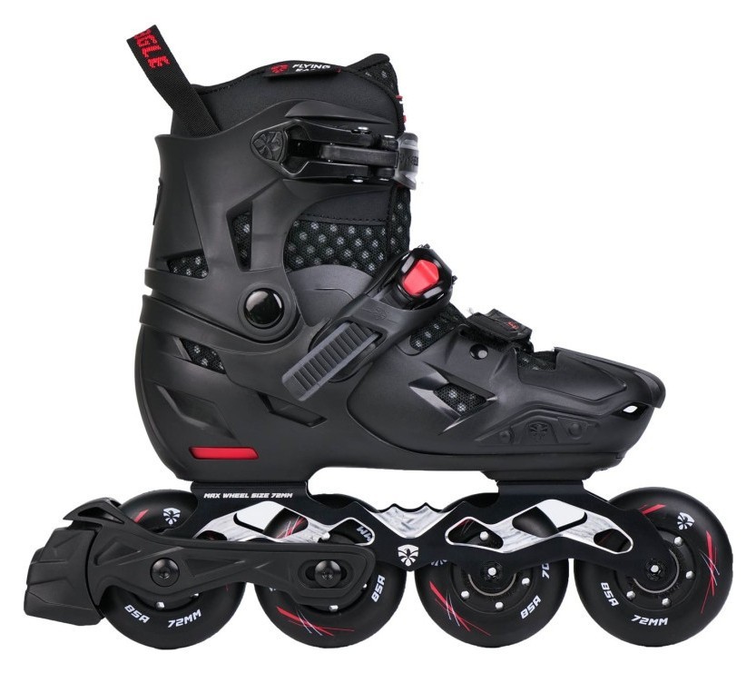 Дитячі розсувні ролики Flying Eagle S7 Nimbus чорні, укр, укр