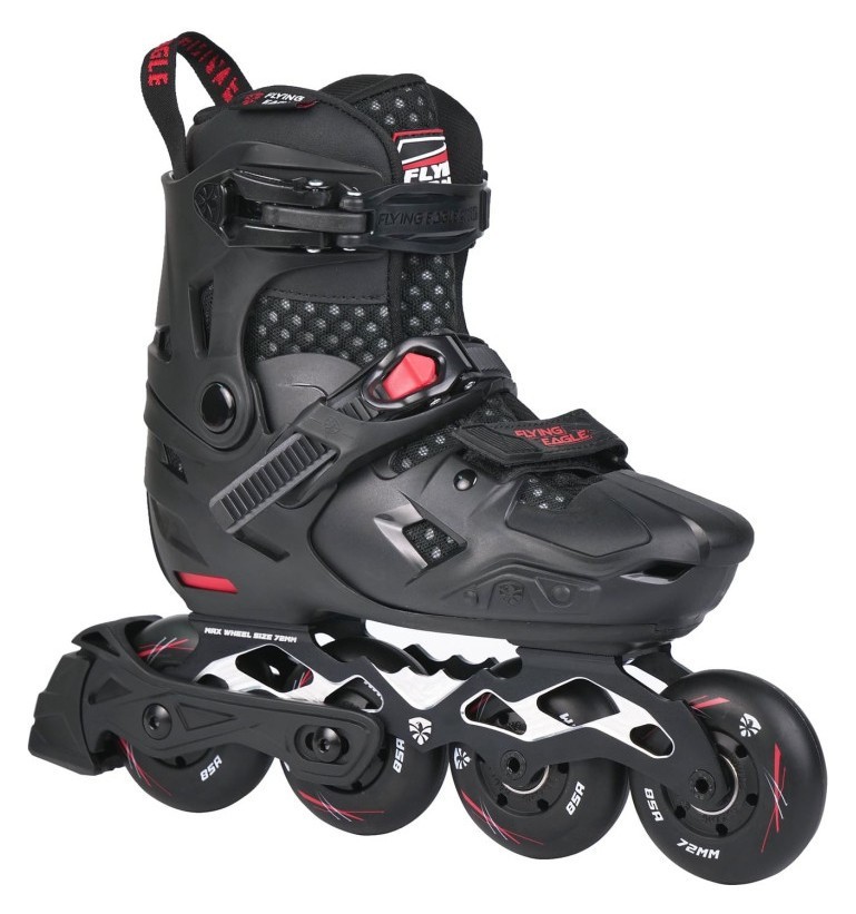 Дитячі розсувні ролики Flying Eagle S7 Nimbus чорні
